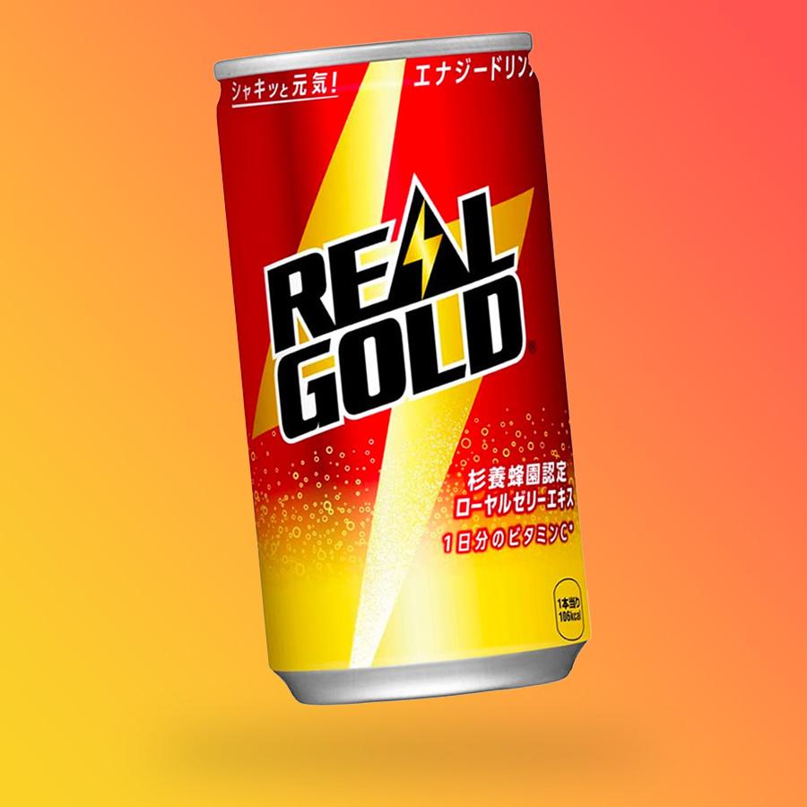 Japán Coca Cola Real Gold energiaital 190ml