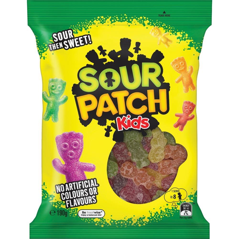 Sour Patch Kids édes-savanyú cukorkák 190g