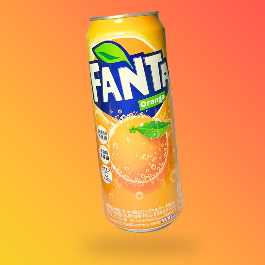 Japán Fanta narancs ízű üdítőital 500ml