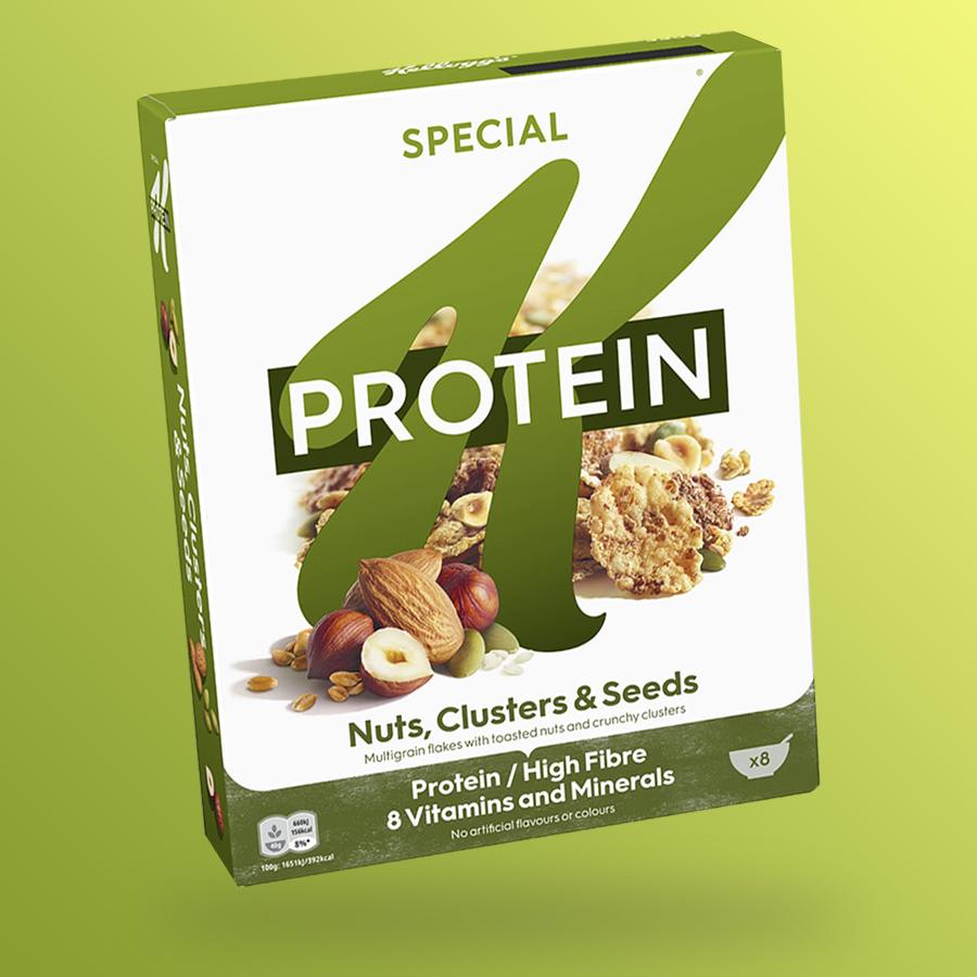 Kelloggs Special K Protein Nuts & Seeds gabonapehely 330g