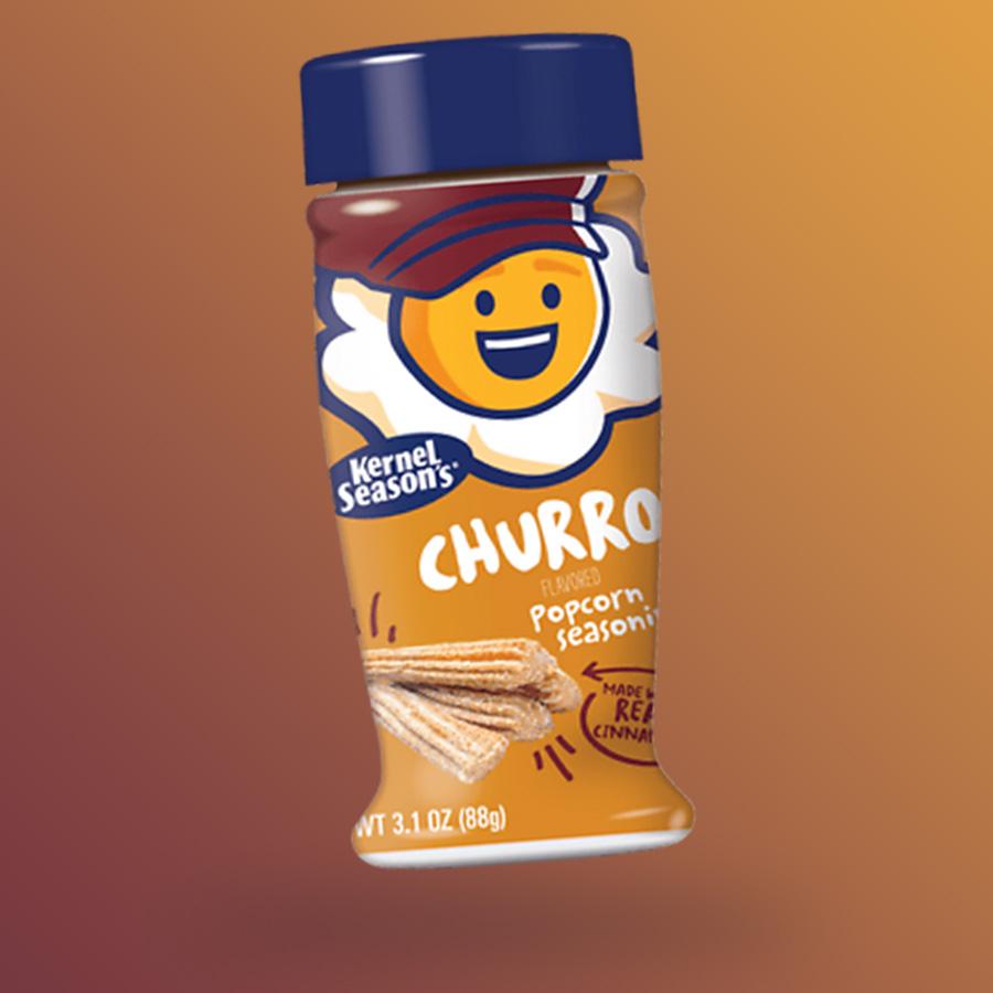 Kernel Seasons Churro fahéjas ízű popcorn fűszerkeverék 88g