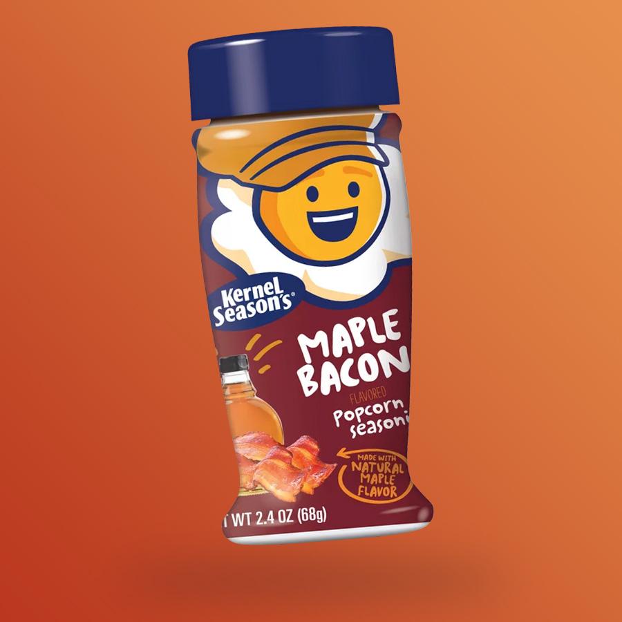 Kernel Seasons Maple Bacon juharszirup és bacon ízű popcorn fűszerkeverék 68g