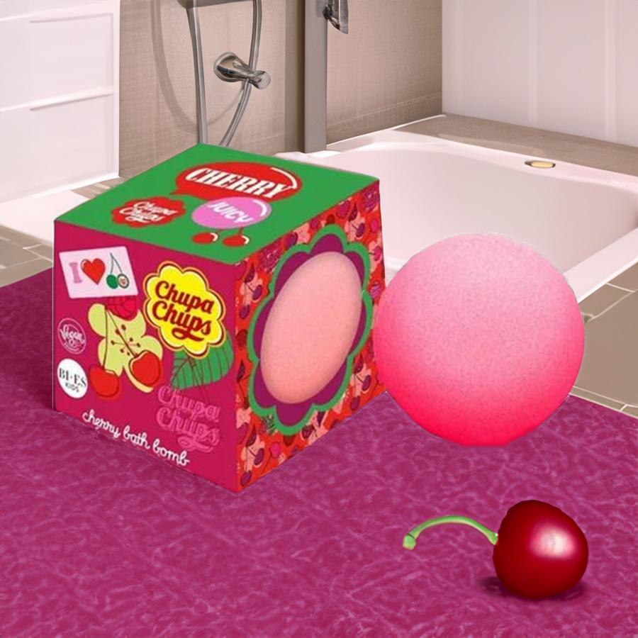 Chupa Chups cseresznye illatú fürdőbomba