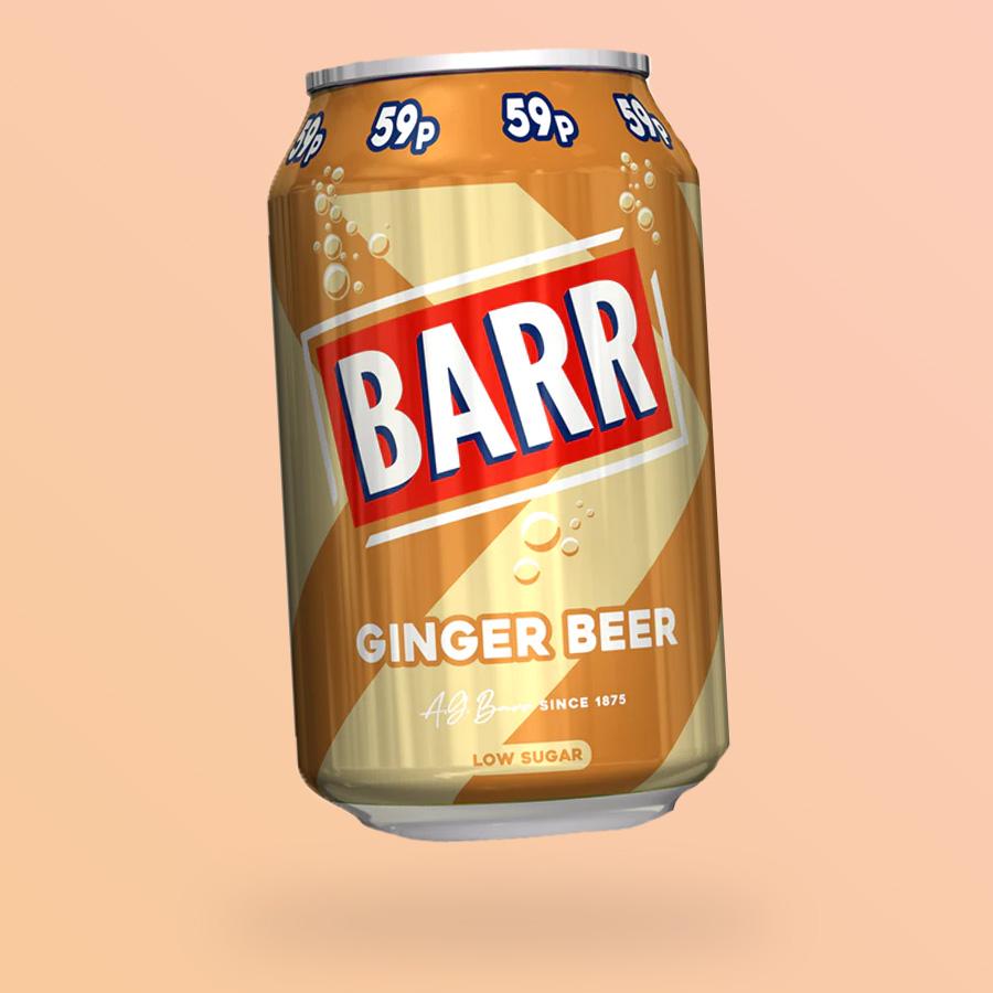 Barr Ginger Beer üdítőital 330ml