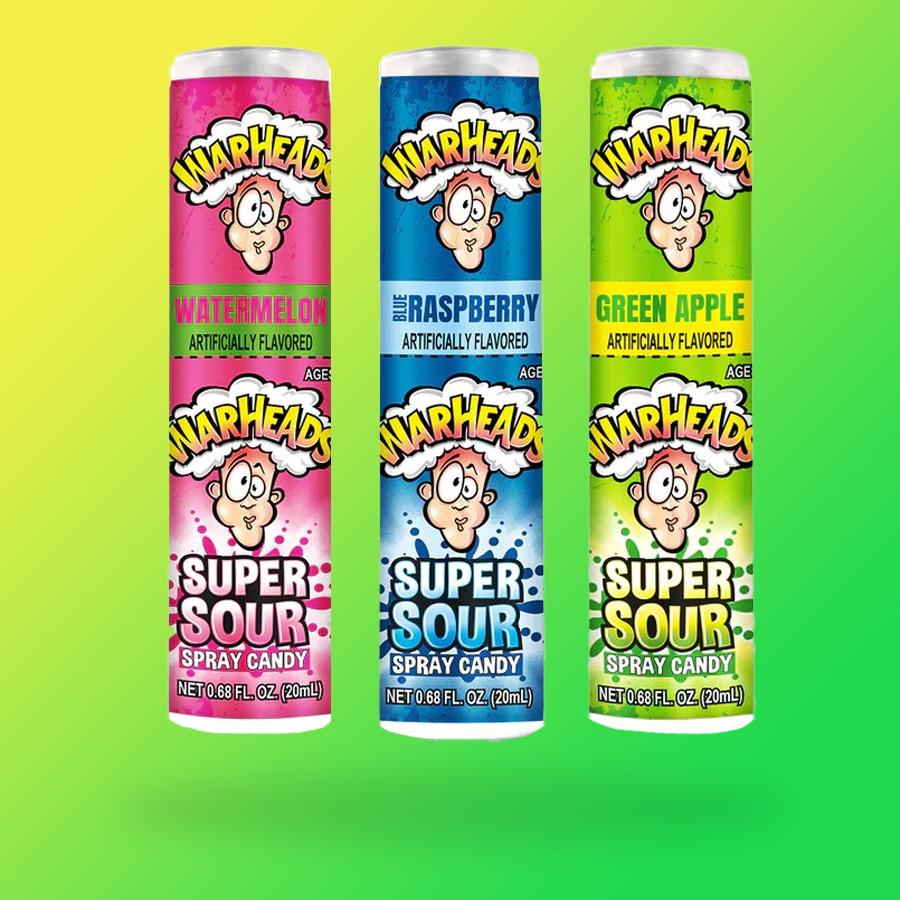 Warheads Super Sour szuper savanyú cukorka spray 20g