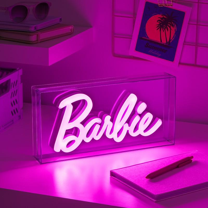 Barbie logó LED neon világítás