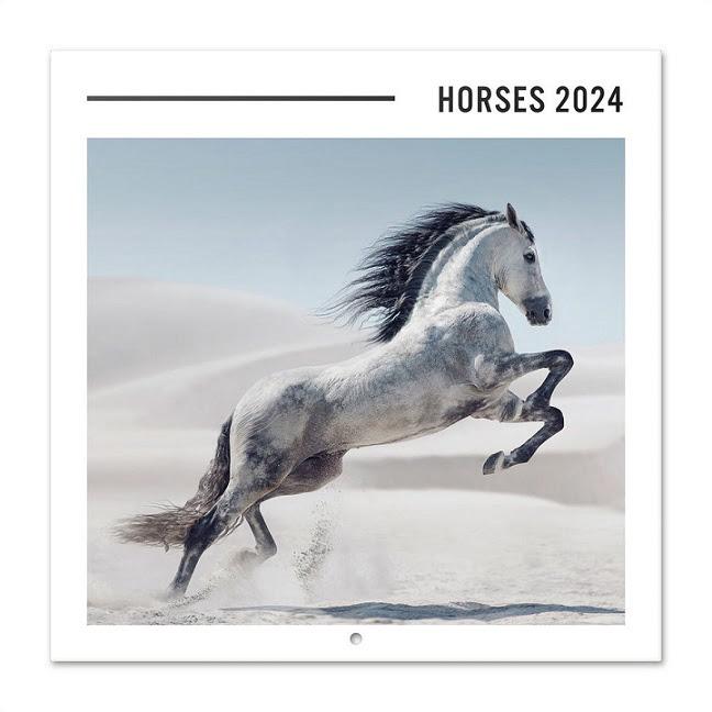 Horses - Lovas falinaptár 2024