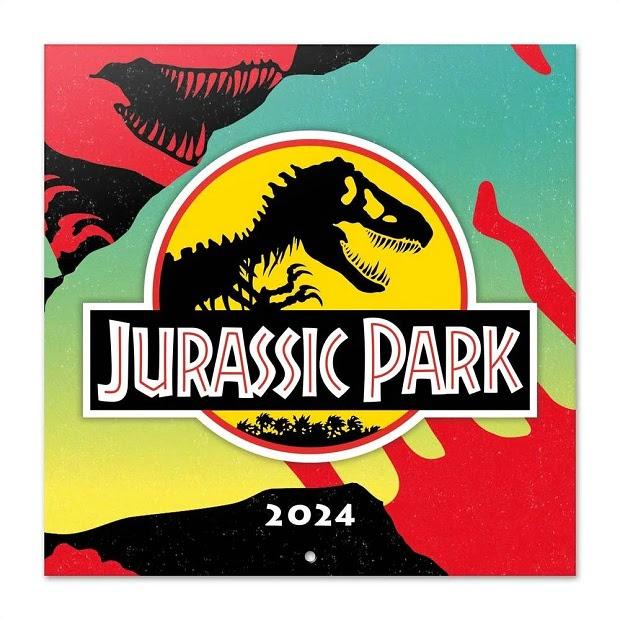 Jurassic Park falinaptár 2024