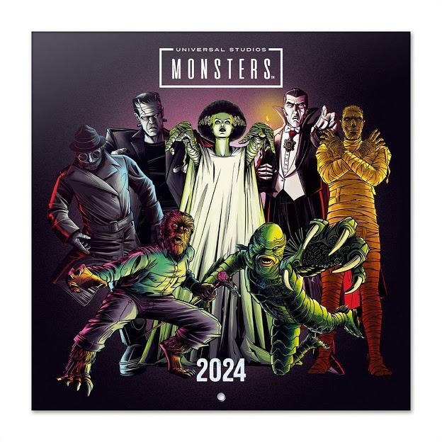 Monsters - Universal szörnyei naptár 2024