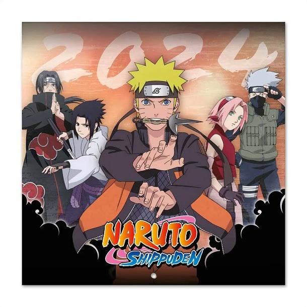 Naruto falinaptár 2024