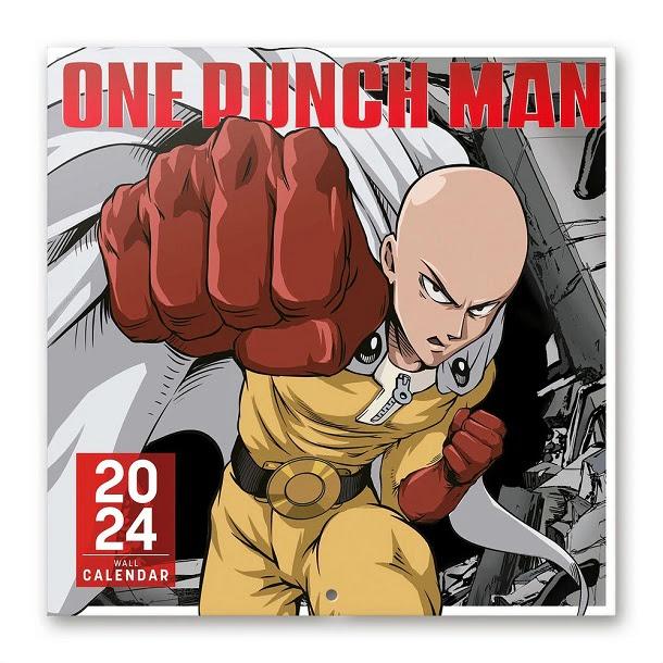 One Punch Man falinaptár 2024