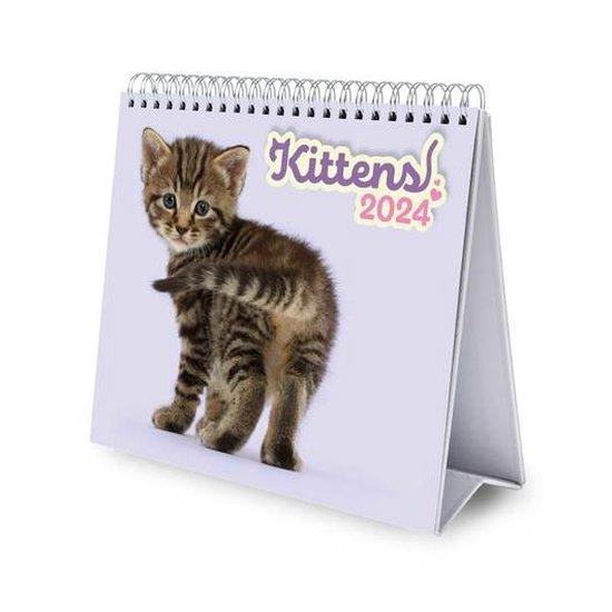 Kittens - Cicás Delux asztali naptár 2024