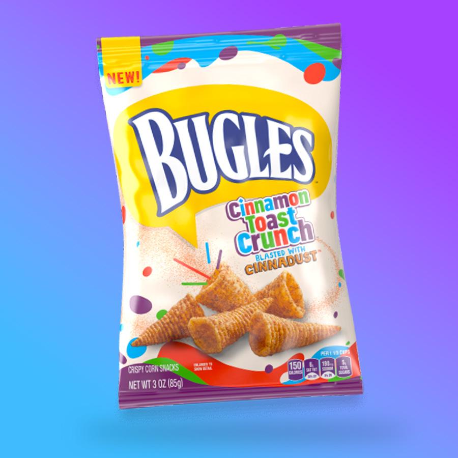 Bugles Cinnamon Toast Crunch fahéjas chips 85g