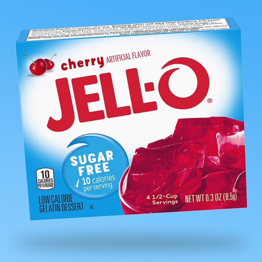 Jello Cherry cukormentes cseresznye ízű zselatin 8,5g