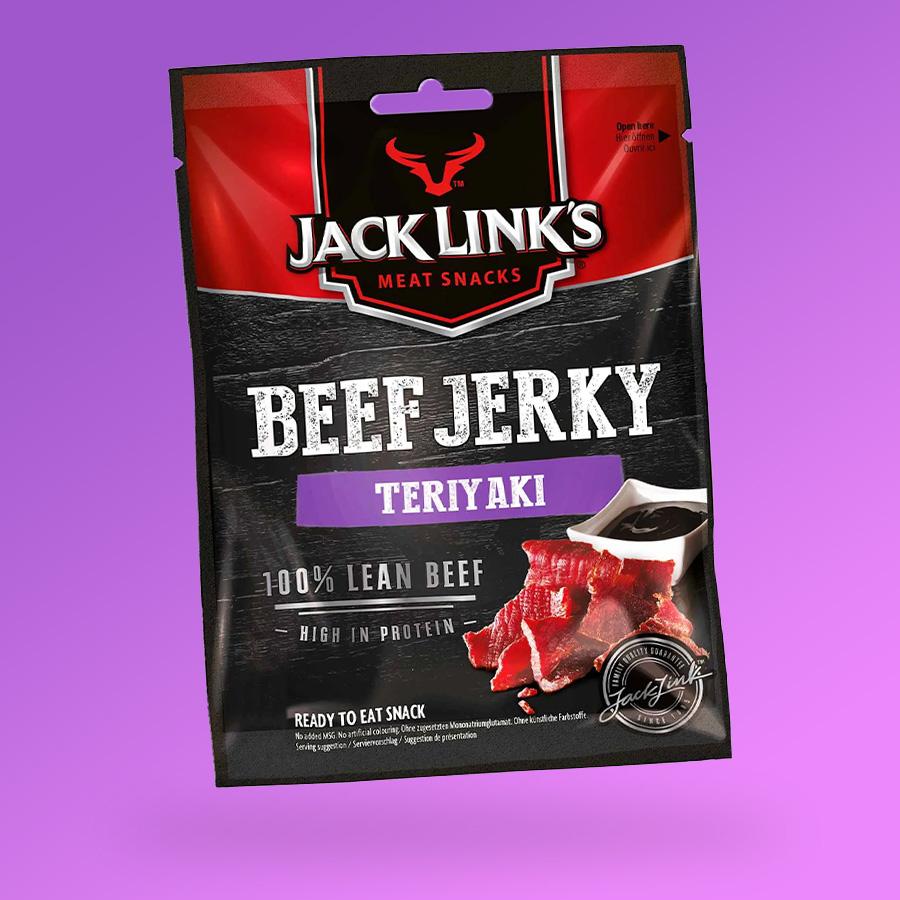 Jack Links Beef Jerky Teriyaki szárított marhahús falatok 25g