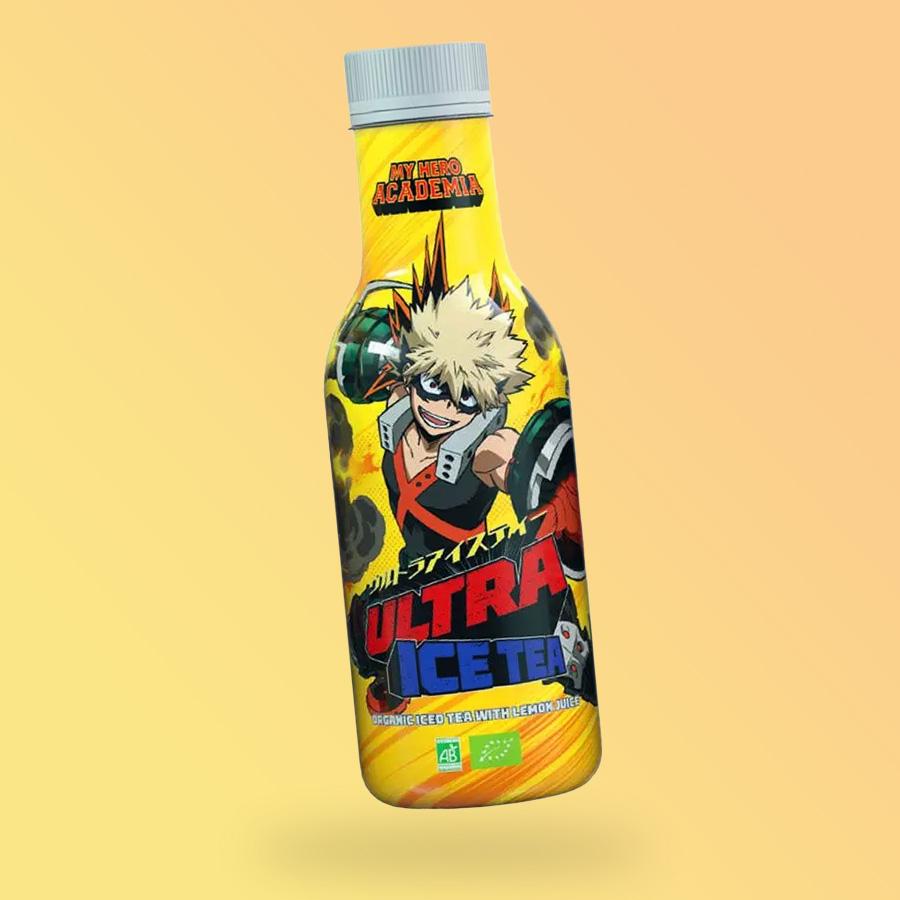 My Hero Academia Ultra Ice Tea Lemon Flavour Bakugo citrom ízben 500ml