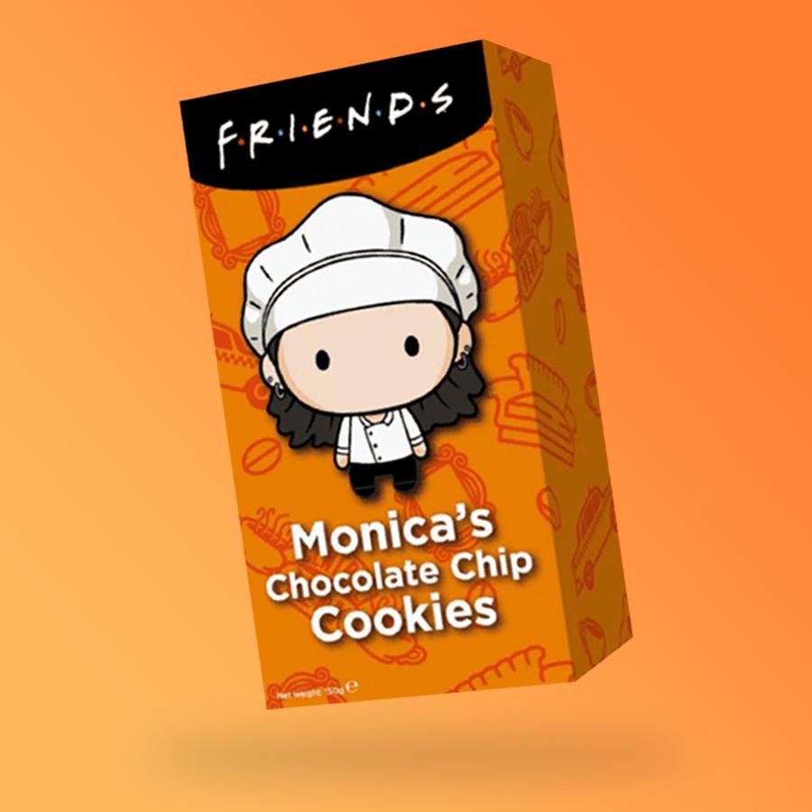 Friends Monica Cookies csokis chipszes keksz 150g