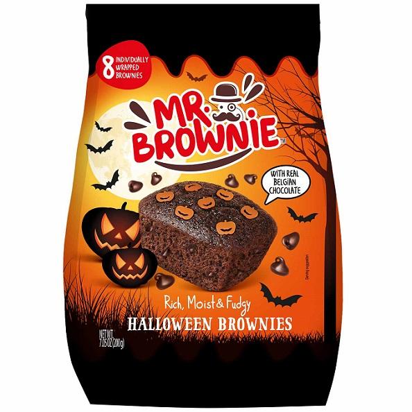 Mr Brownie Halloween Brownies Belga csoki és cukor díszítéssel 200g