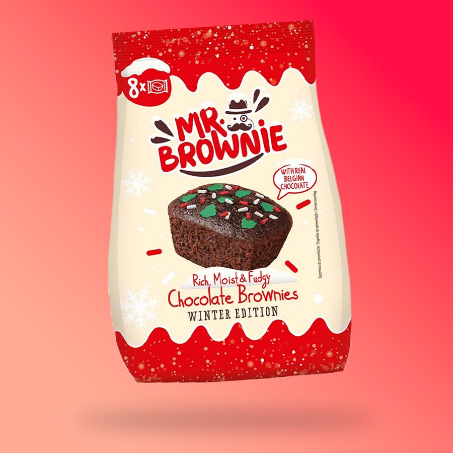 Mr Brownie Chocolate Brownie Winter Edition karácsonyi brownie 200g