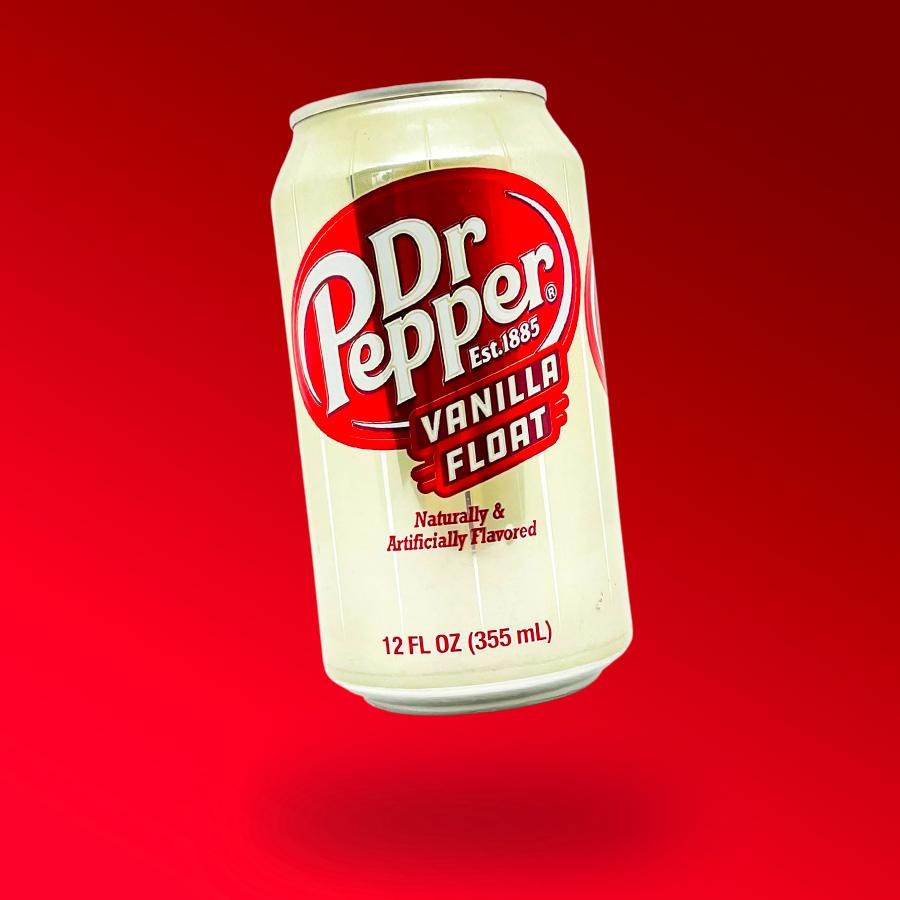 Dr. Pepper vanília fagylalt ízű üditőital