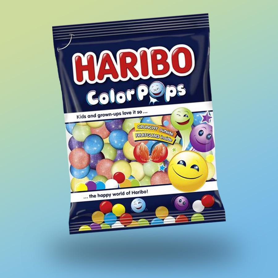 Haribo Color Pops gumicukor 80g