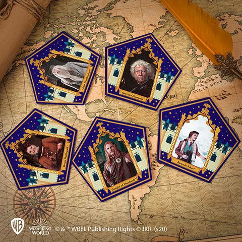 Harry Potter csokibéka forma és varázs kártya szett