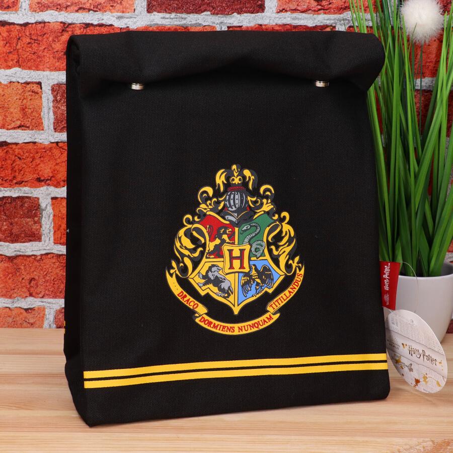 Harry Potter Hogwarts vászon uzsonnás táska