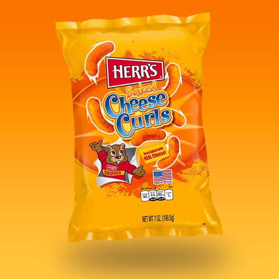 Herrs sült sajtos chips 198-os