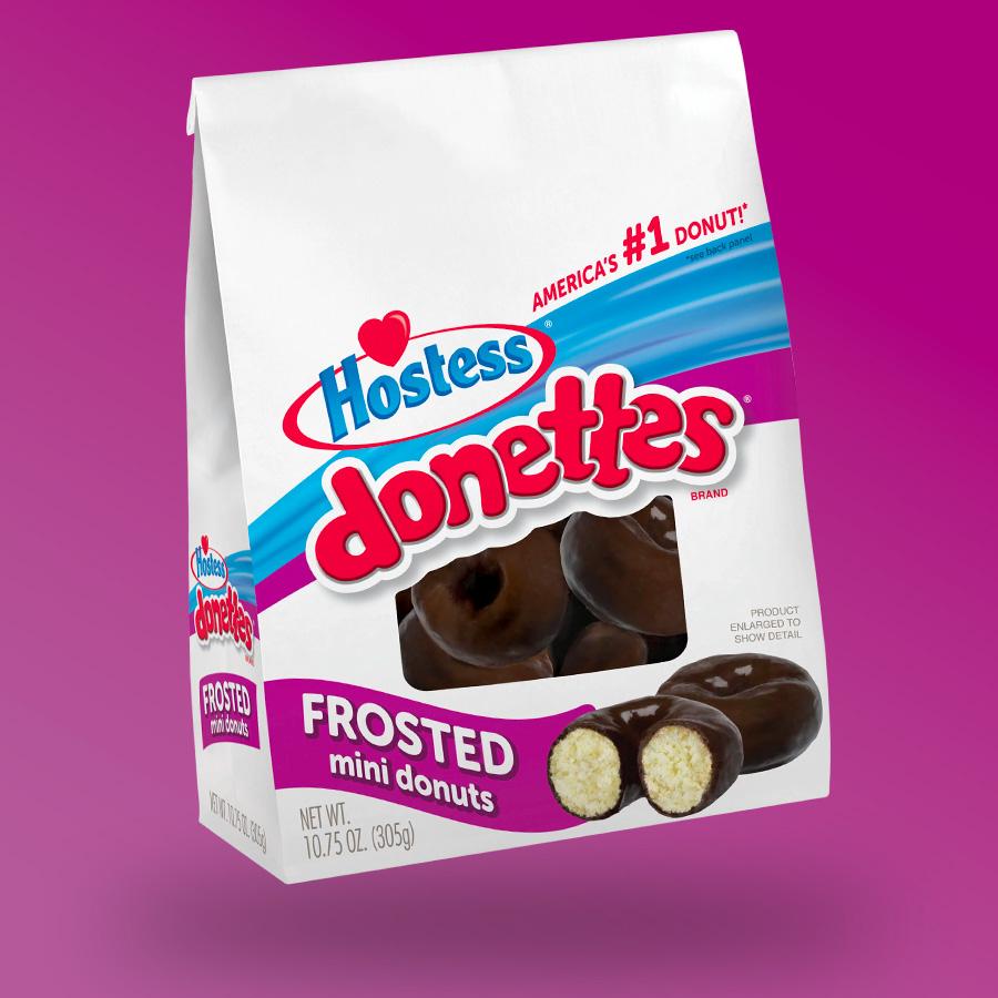 Hostess Donettes mini csokoládé bevonatú fánkok 305g