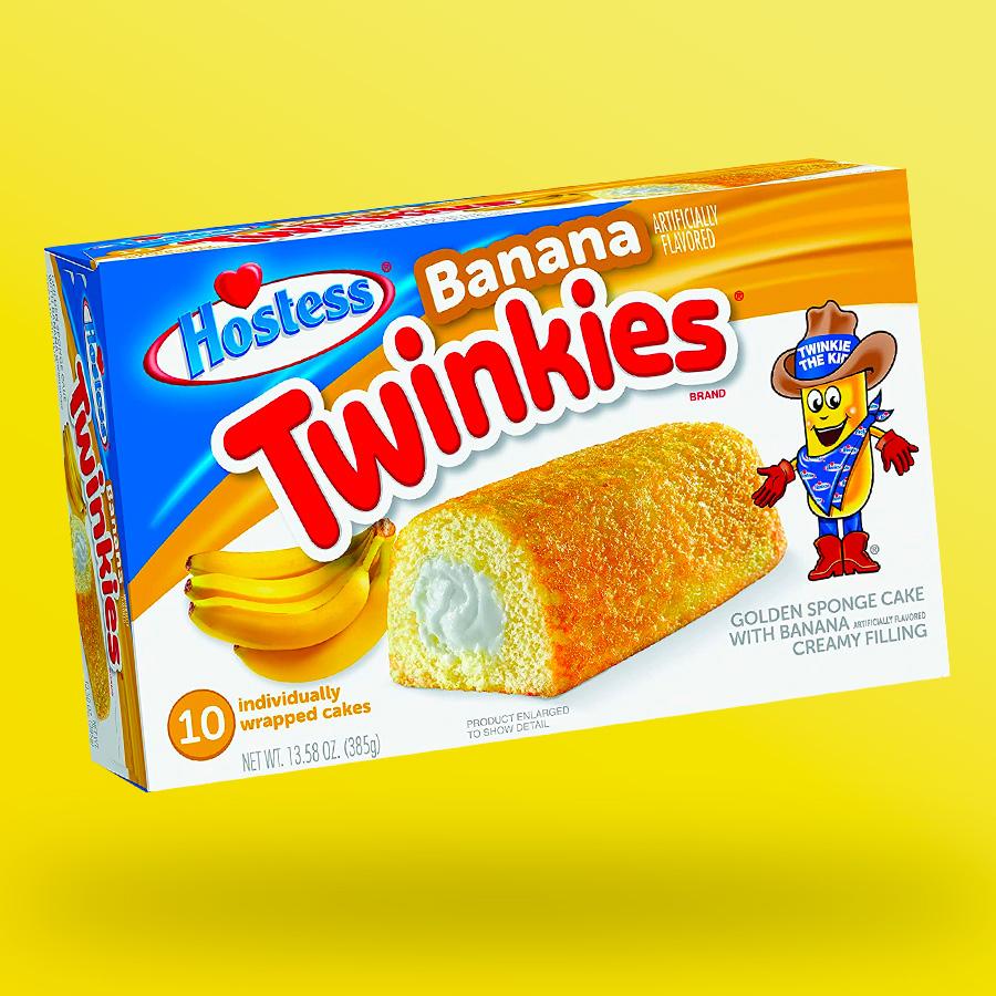 Hostess Twinkies - banán krémmel töltött rudacskák (10db)