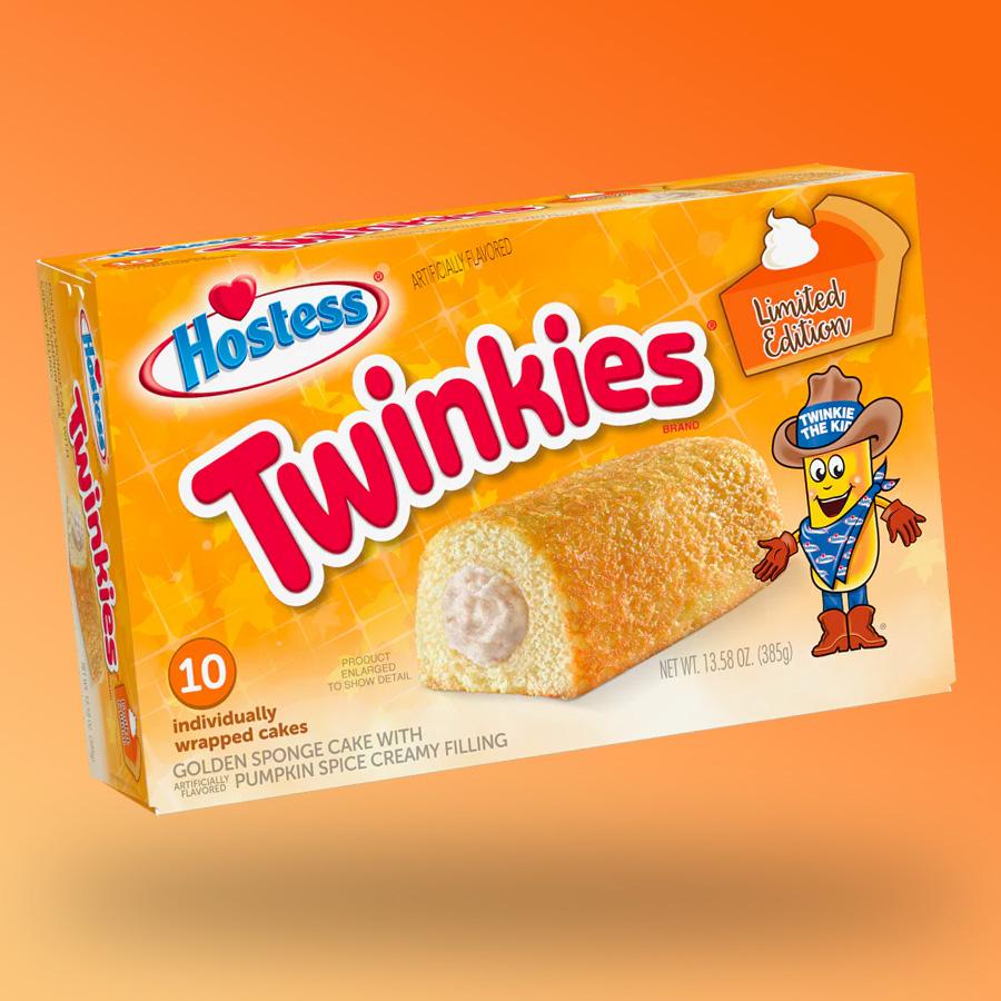Hostess Twinkies - pumpkin spice ízű krémmel töltött rudacskák (10 db)