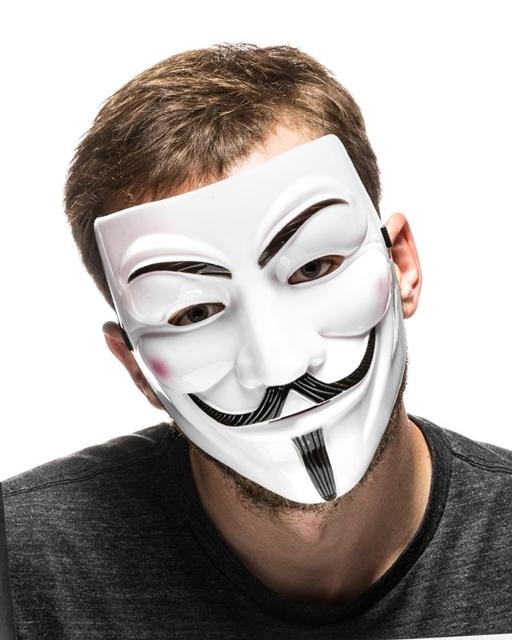 Anonymous Guy Fawkes maszk - Vendetta