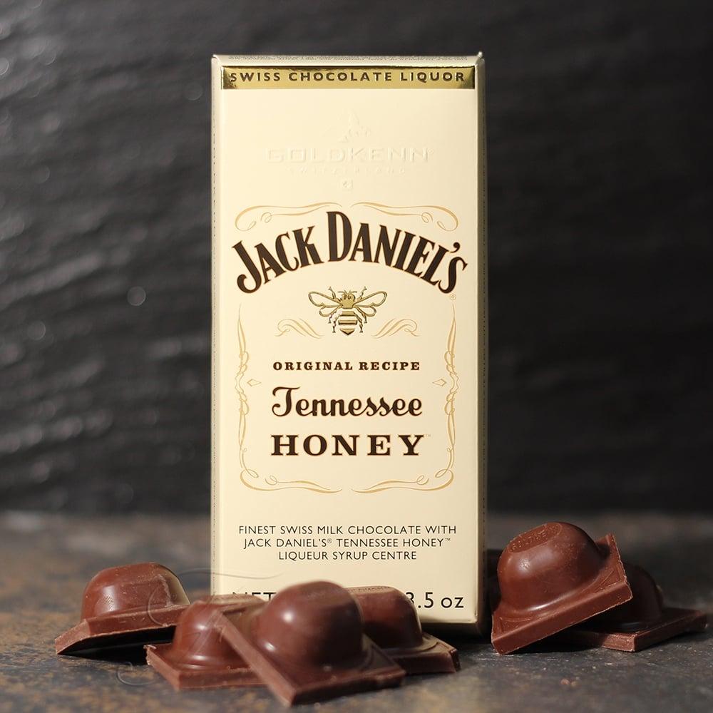 Jack Daniels whisky mézes likőrrel töltött csokoládé
