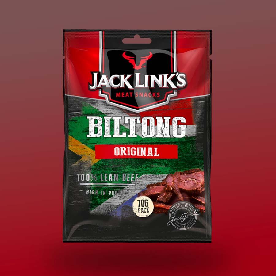Jack Links Biltong Original szárított marhahús falatok