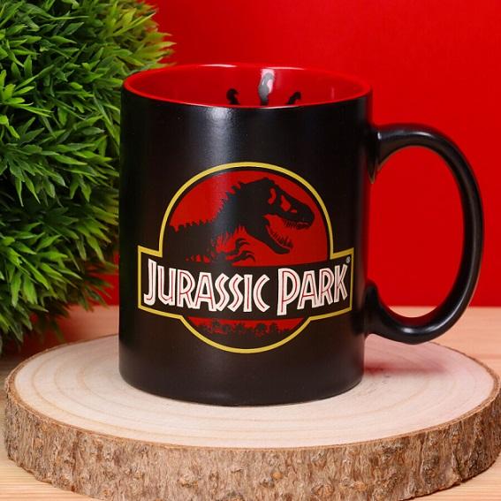 Jurassic Park logó bögre