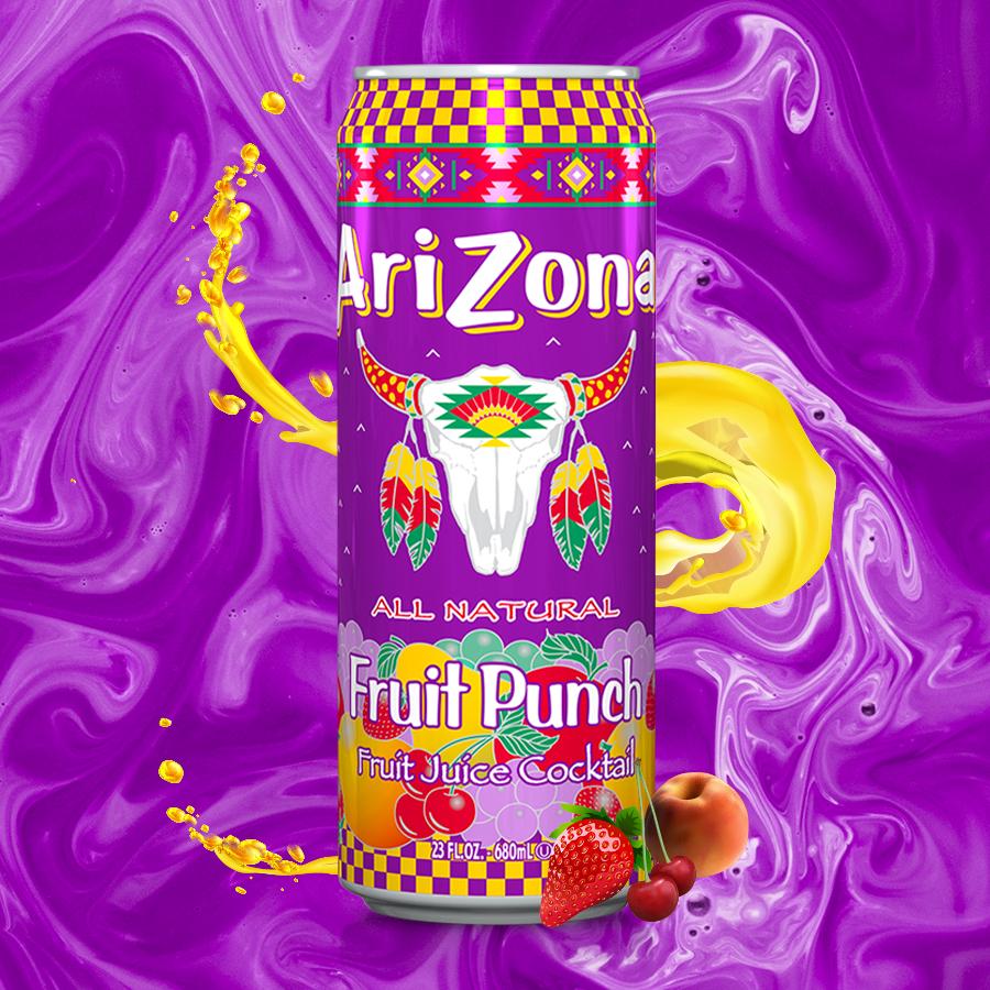 Arizona gyümölcs puncsos üdítőital (680 ml)