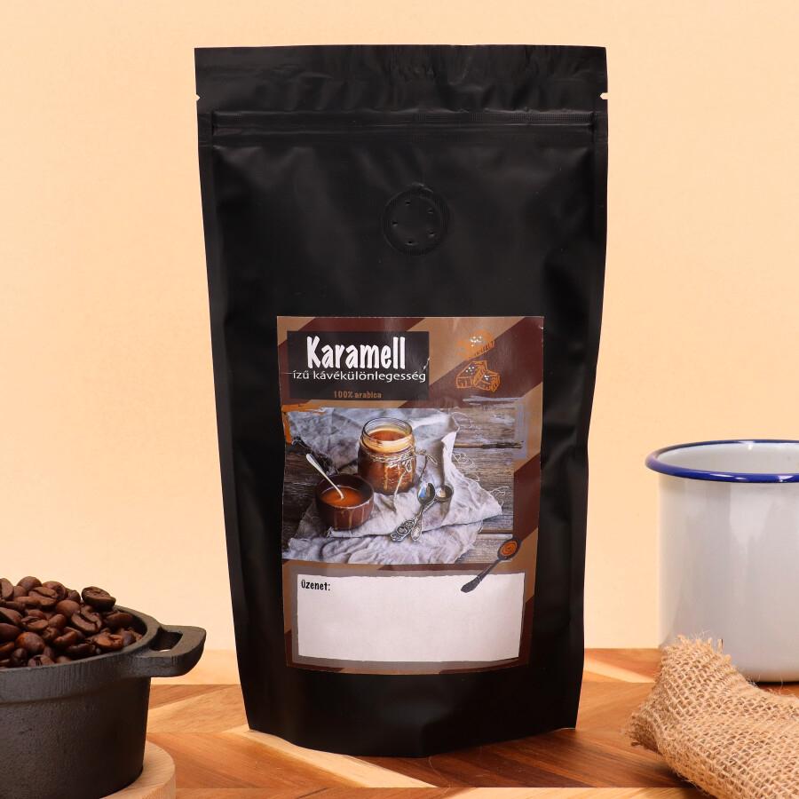 Karamell ízű őrölt kávékülönlegesség