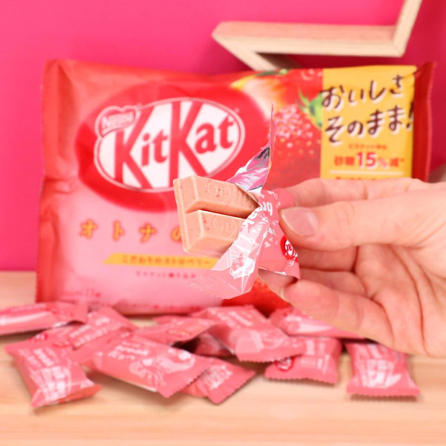 Kit Kat mini epres csokoládé