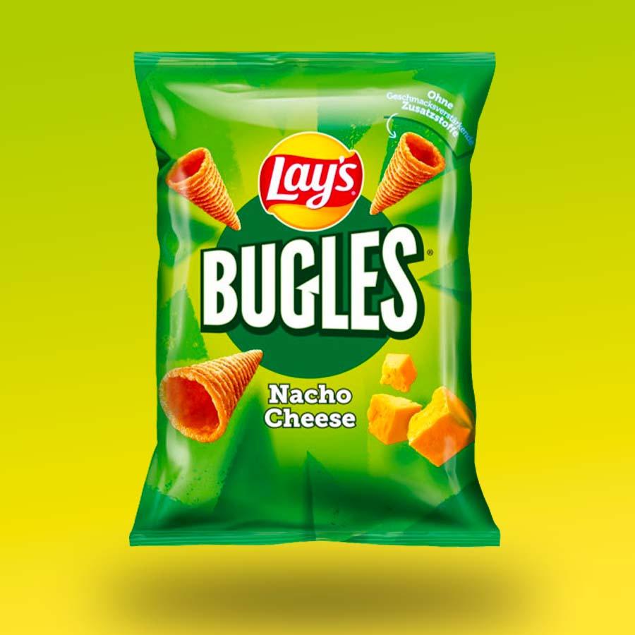 Lays Bugles sajtos nacho chips