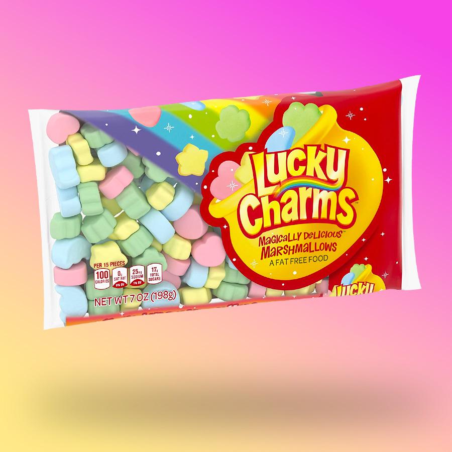 Lucky Charms mályvacukor 198g