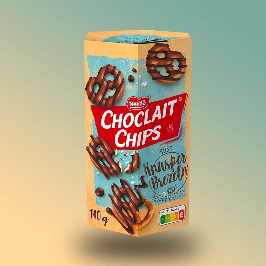 Nestlé Choclait Chips csokoládés mini perecek 140g