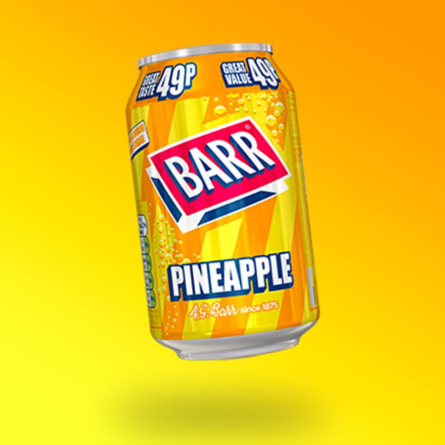 Barr ananász ízű üdítőital