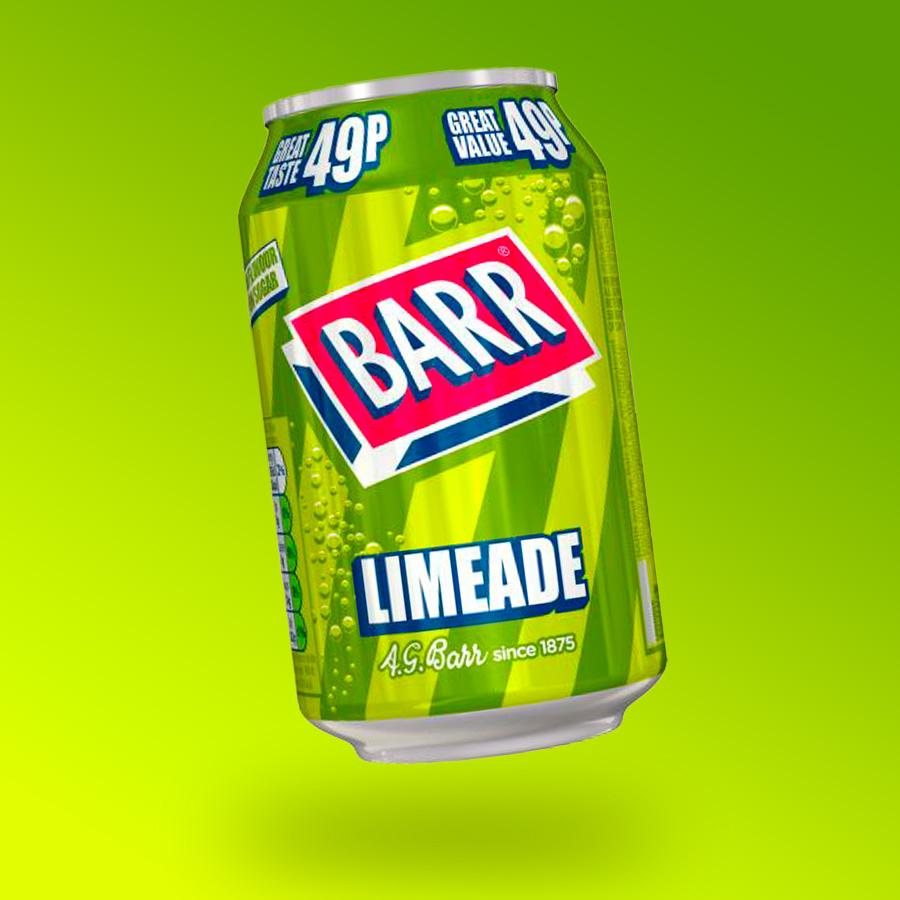 Barr limeade lime ízű üdítőital