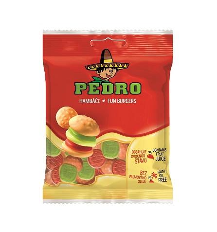 Pedro hamburger formájú gumicukor 80g