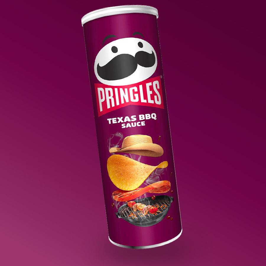Pringles Texas BBQ szósz ízű chips