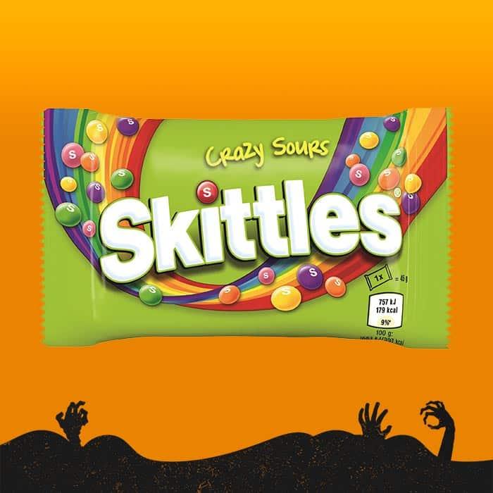 Skittles - savanyú drazsék 38g