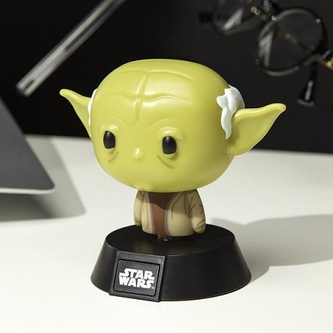 Star Wars Yoda ikon 3D hangulatvilágítás