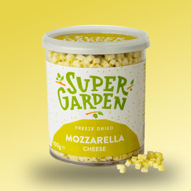 Super Garden fagyasztva szárított mozzarella sajt