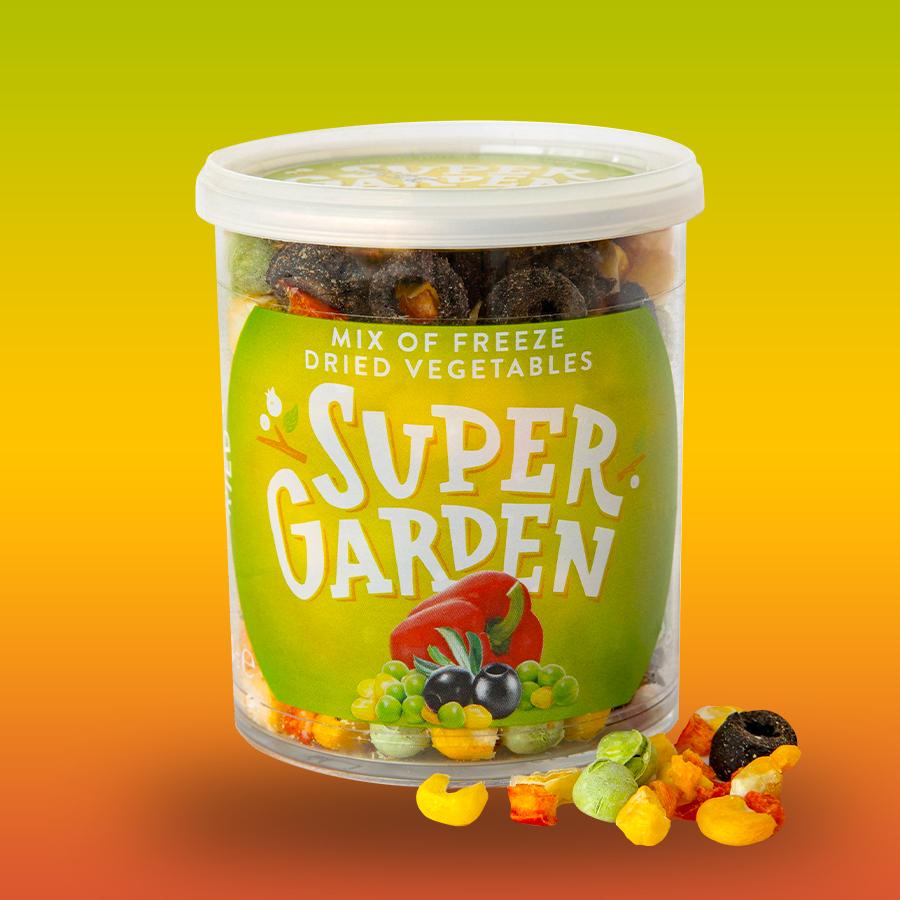 Super Garden fagyasztva szárított zöldség mix