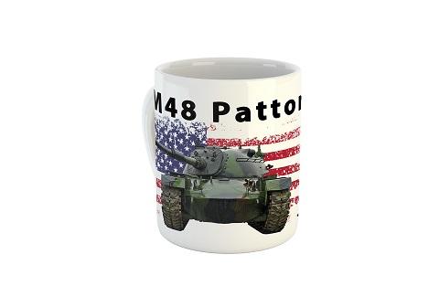 Tankfan M48 Patton bögre
